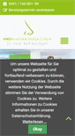 Mobile Screenshot of hno-nasenkorrekturen.de